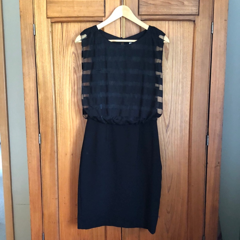 aidan Aidan Mattox Black Dress - sleek and comfortable